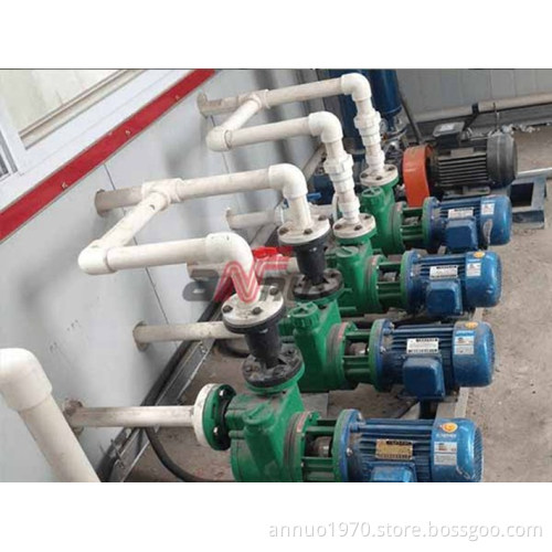 Waste water treatment unit for Hot dip galvanizing plant